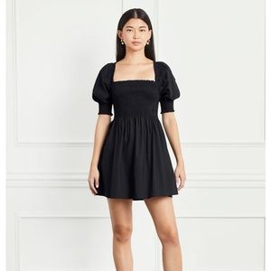 Hill House Home Athena Nap Dress Black Dot